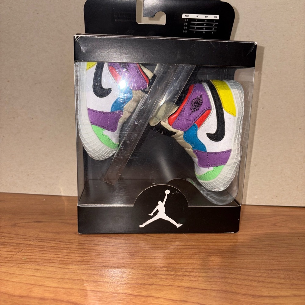 Jordan 1 Crib Bootie Colorful